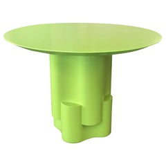 Chapter & Verse Tsugime Green Lacquered Pedestal Table