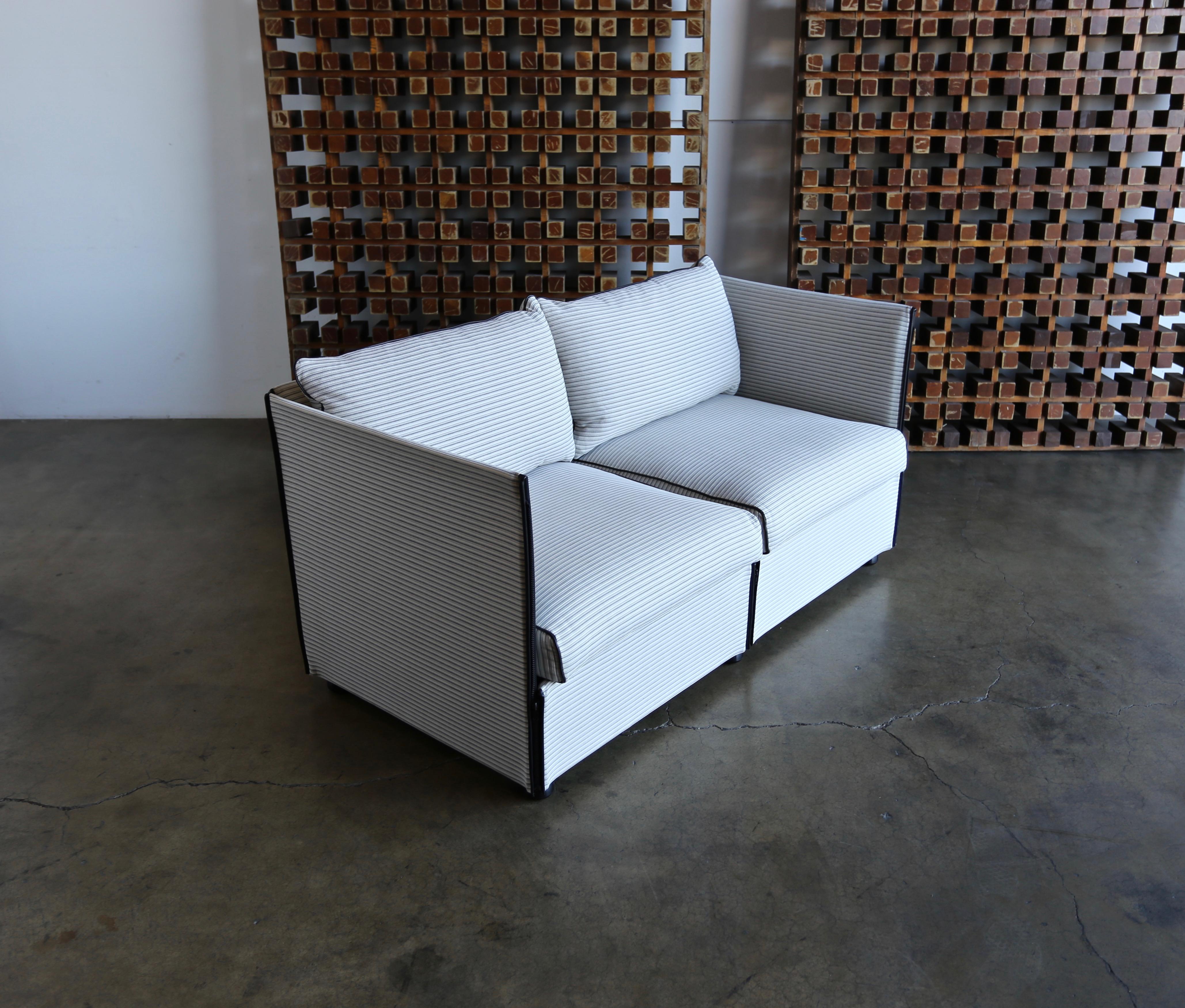 20th Century Char-a-Banc  Settee by Mario Bellini for Cassina