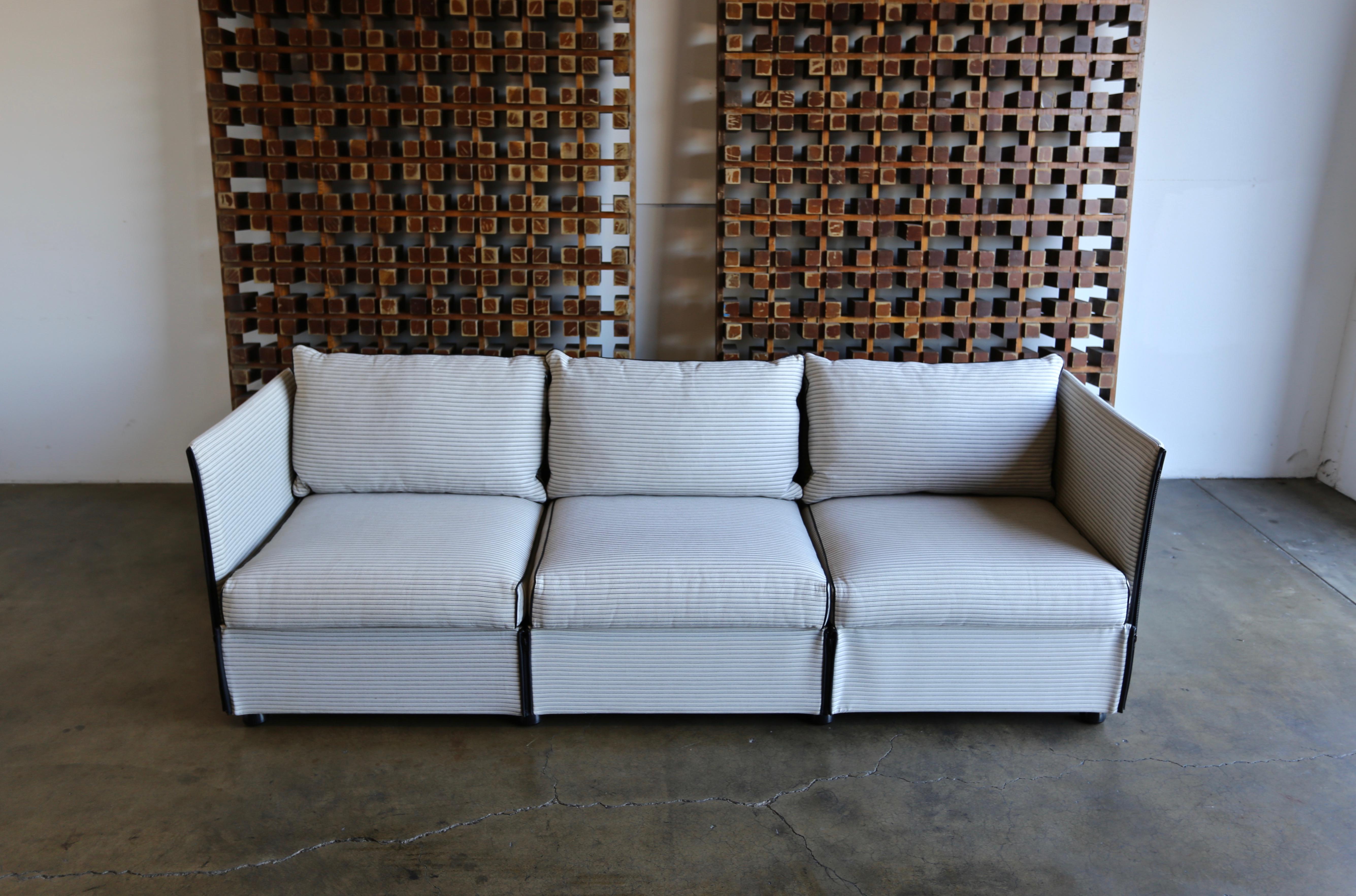Char-a-Banc  Sofa by Mario Bellini for Cassina In Good Condition In Costa Mesa, CA