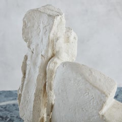 Character' Abstract Plaster Sculpture by Gisele Lacroix, Paris 1990s
