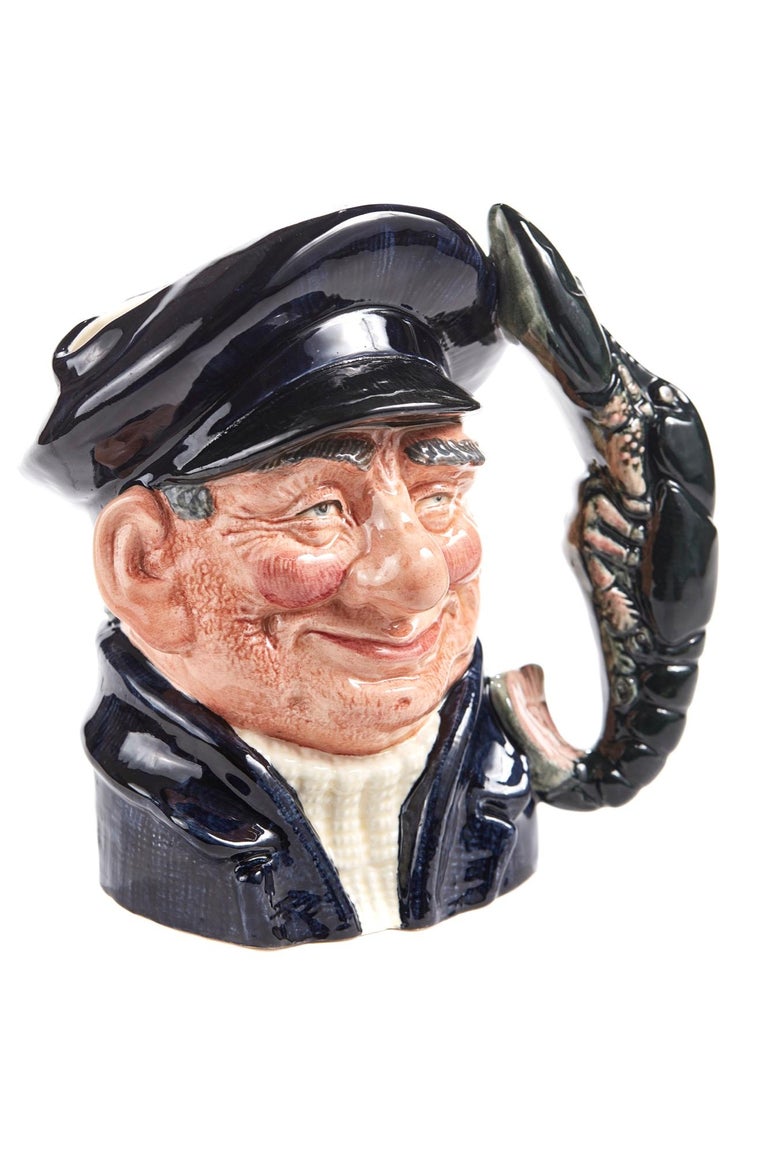 Character 'Lobster Man' Toby Jug by Royal Doulton For Sale at 1stDibs