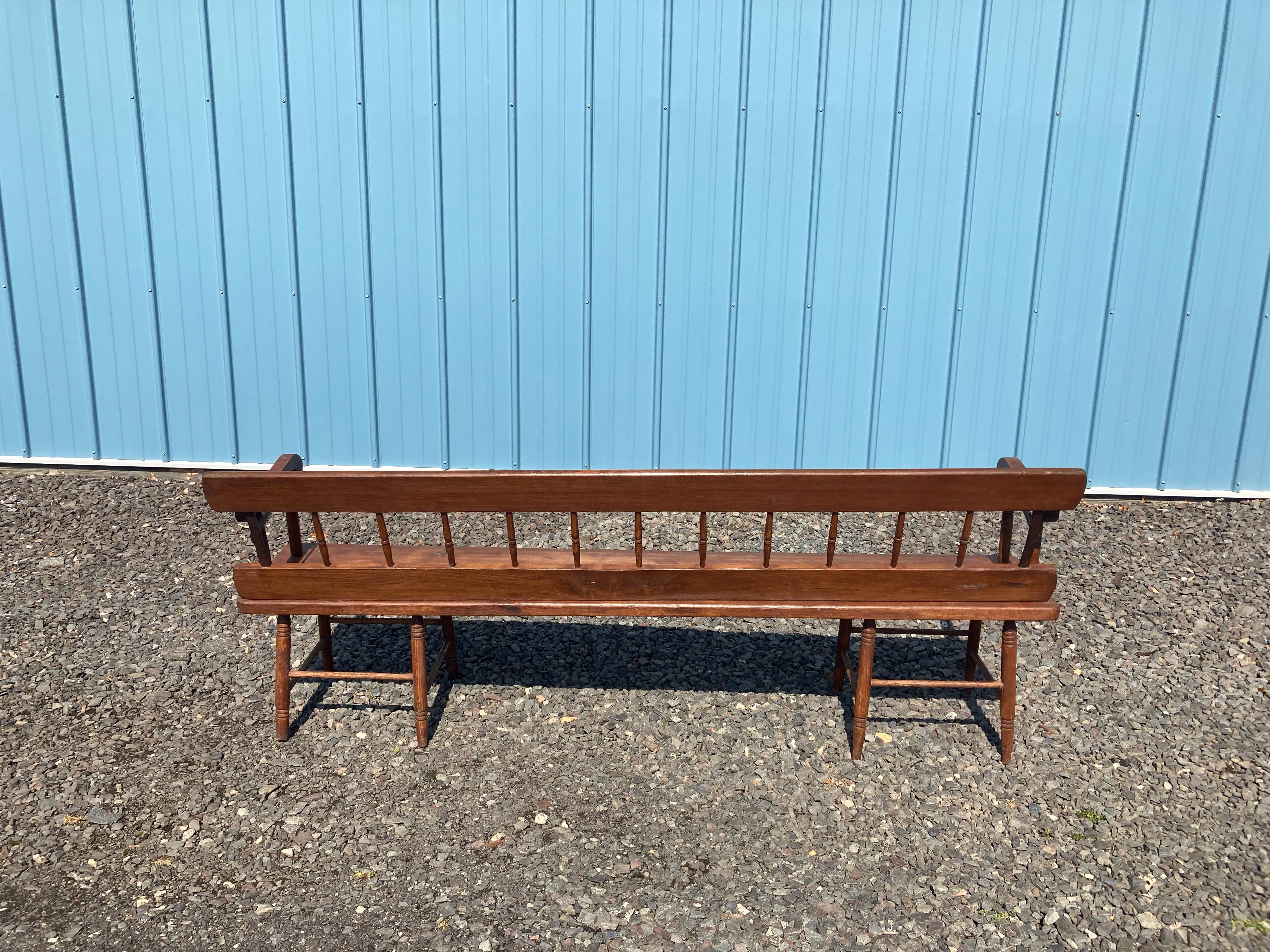 Character Rich Rare Flip Back Meetinghouse Bench 2