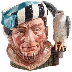 Antique Character 'the Falconer' Toby Jug by Royal Doulton