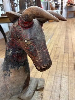 Characterful Antique Primitive Thai Ram Sculpture