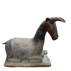 Characterful Antique Primitive Thai Ram Sculpture