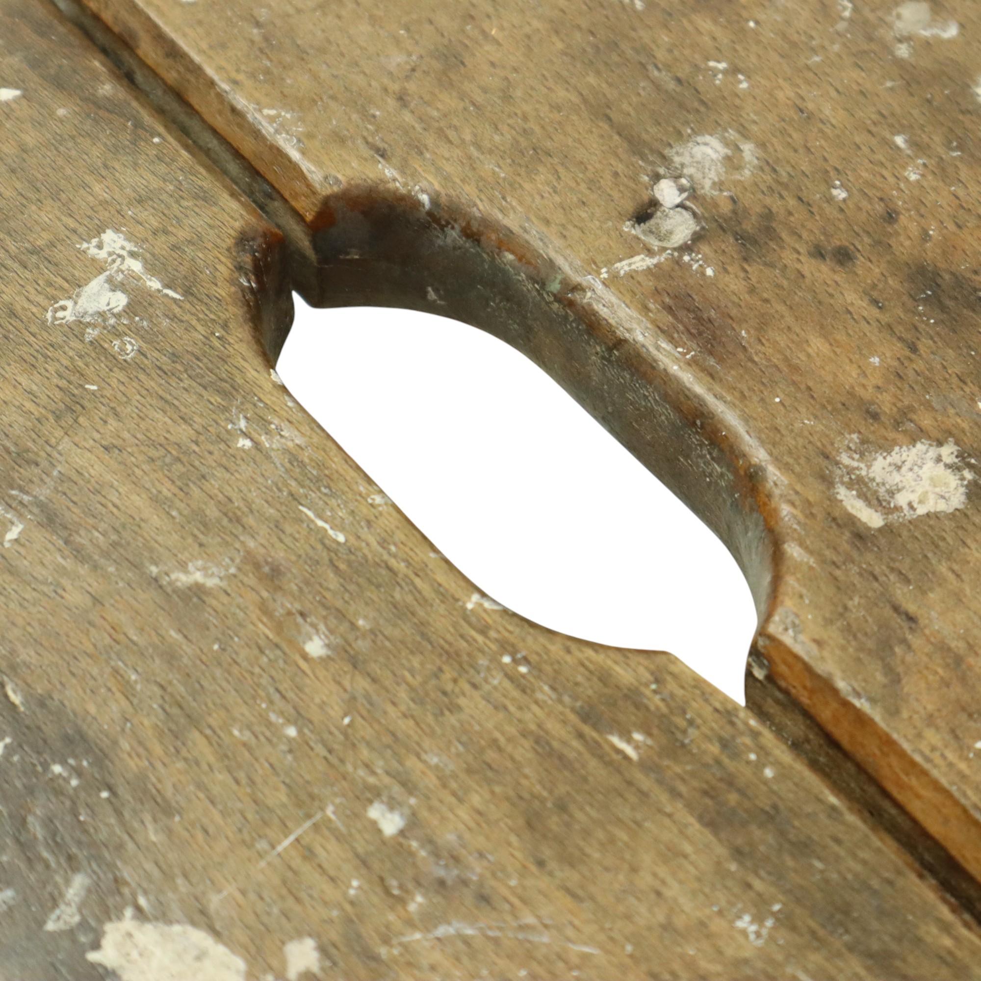 Tabouret de lait de caractère Tabouret en bois massif Rustique en vente 8