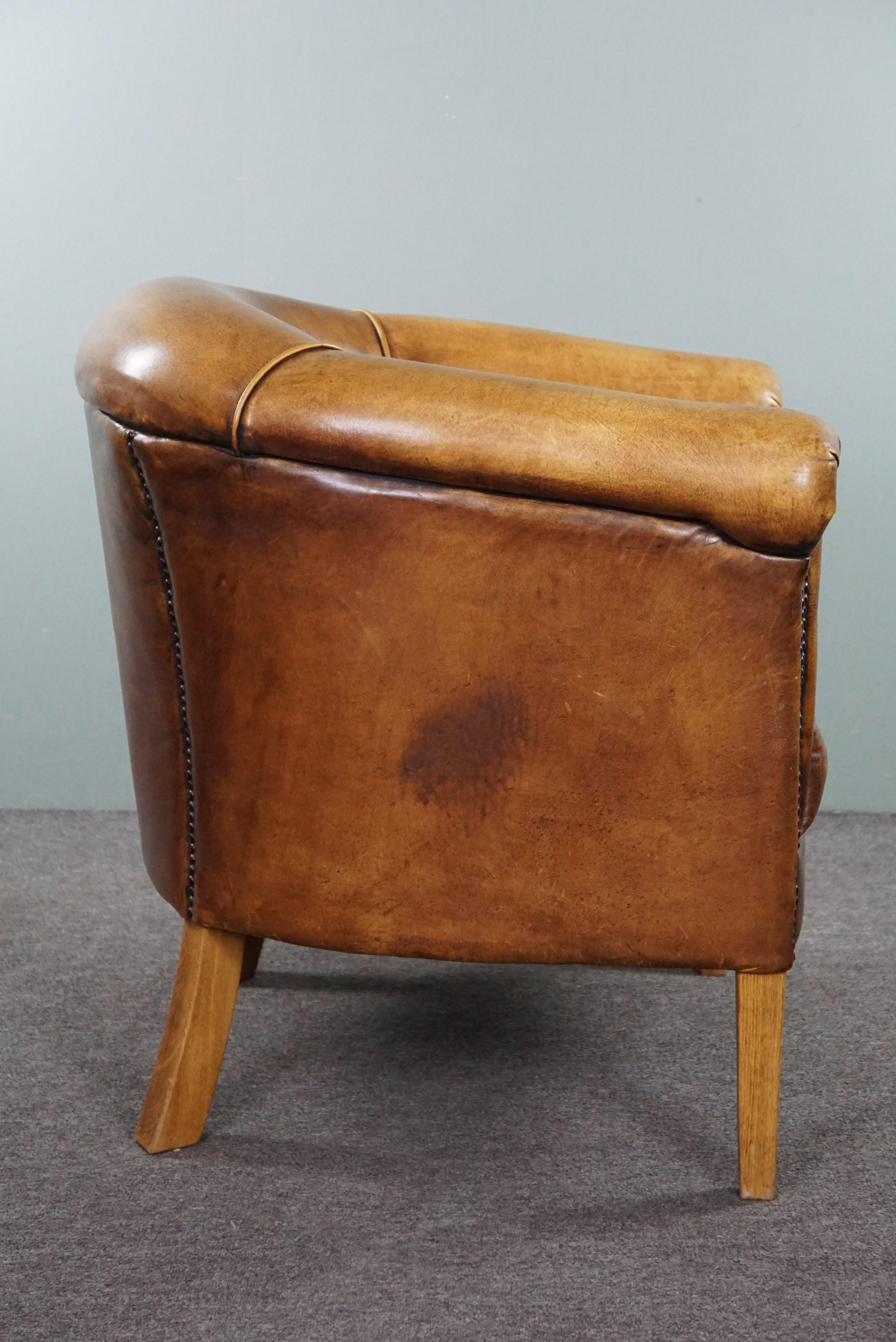 cow hide accent chair