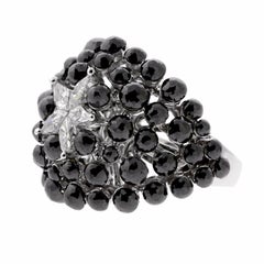 Anello Charade Diamond Cocktail Star in oro bianco 18 carati