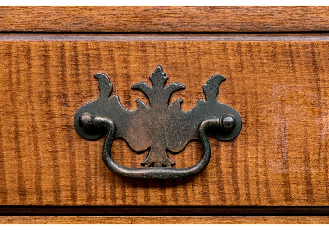 Charak Furniture Chippendale Maple High Boy - Modello #1694 in vendita 9