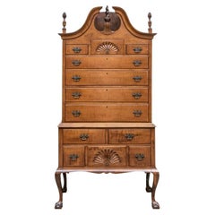 Charak Furniture Chippendale Maple High Boy - Model #1694