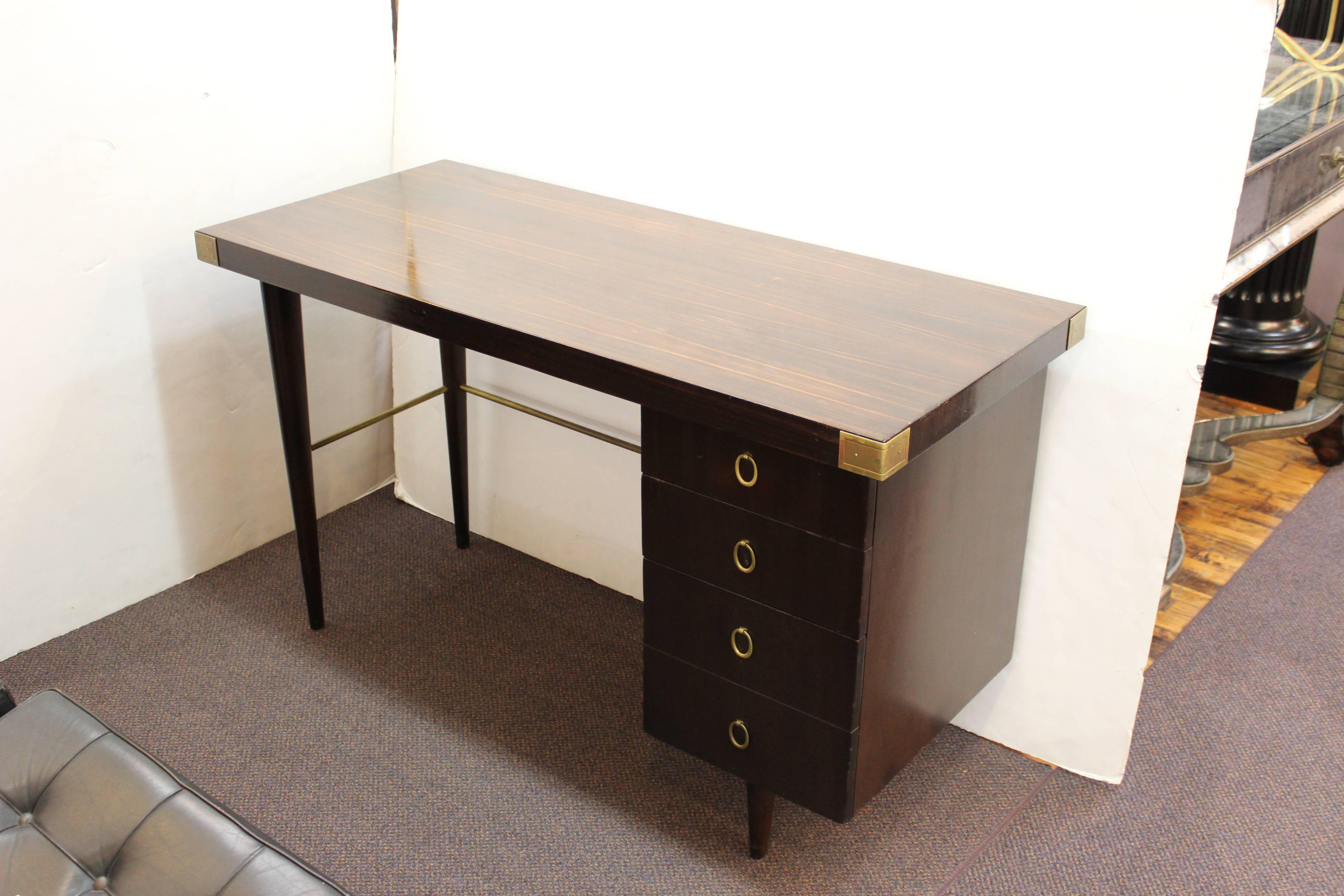 Charak Macassar Writing Desk In Good Condition In New York, NY