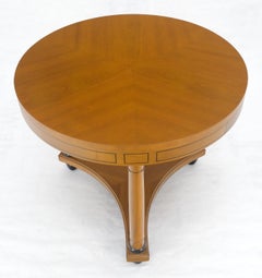 Charak Neoclassical Biedermeier Style c1940s Center Lamp Table Stand Gueridon