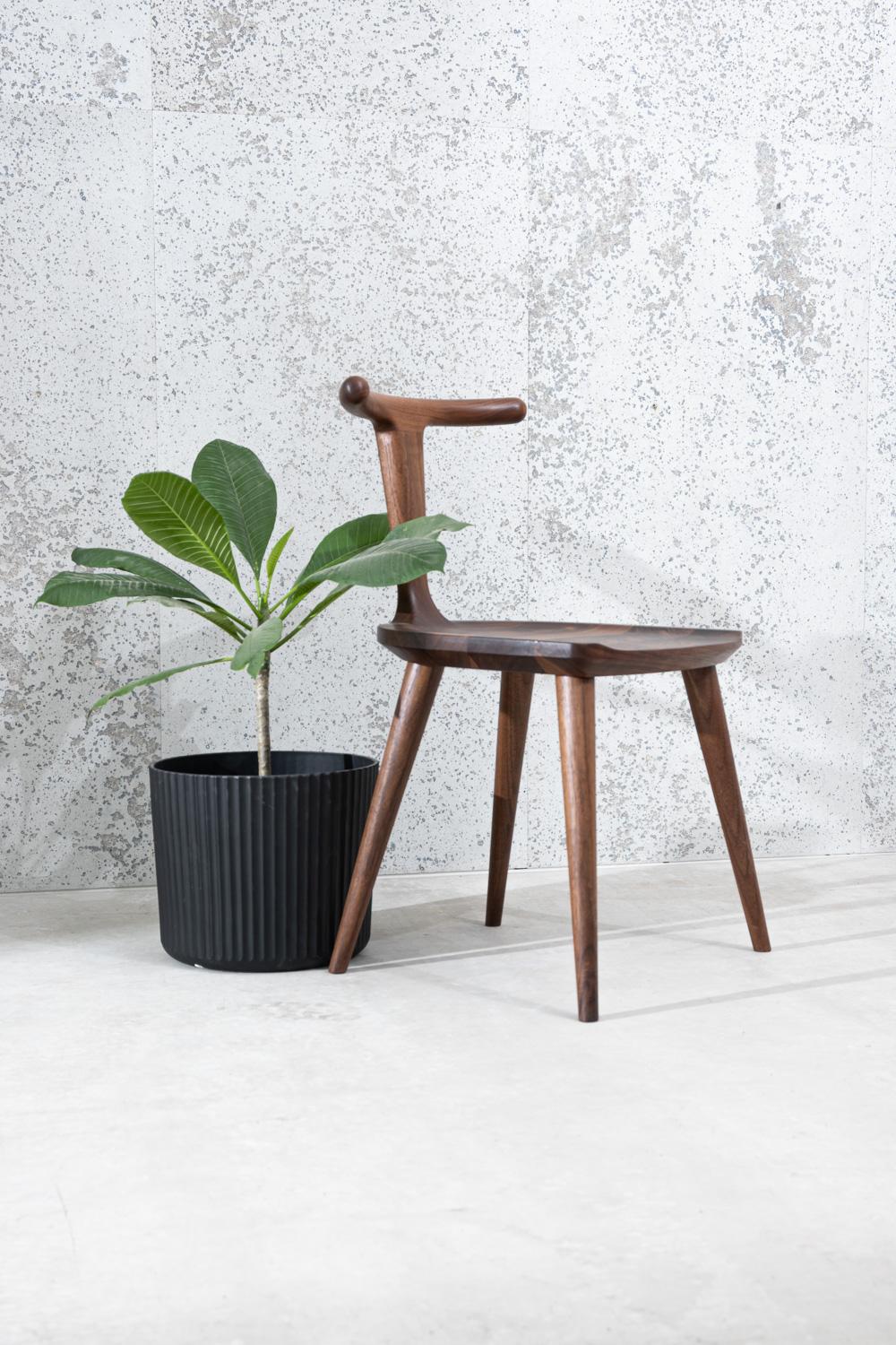 Oxbend-Stuhl aus Eschenholz von Fernweh Woodworking (Asche) im Angebot