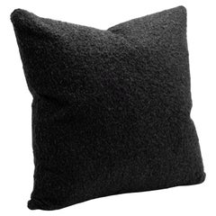 Charcoal Boucle Euro Pillow By MOGUL