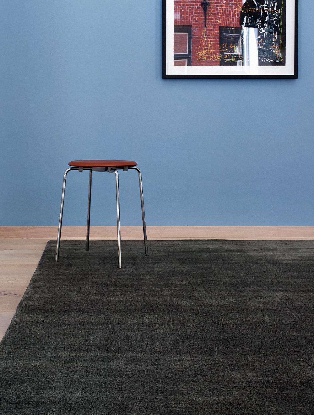 Danish Charcoal Earth Carpet by Massimo Copenhagen For Sale
