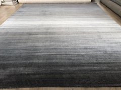Charcoal Gray Ombre Rug