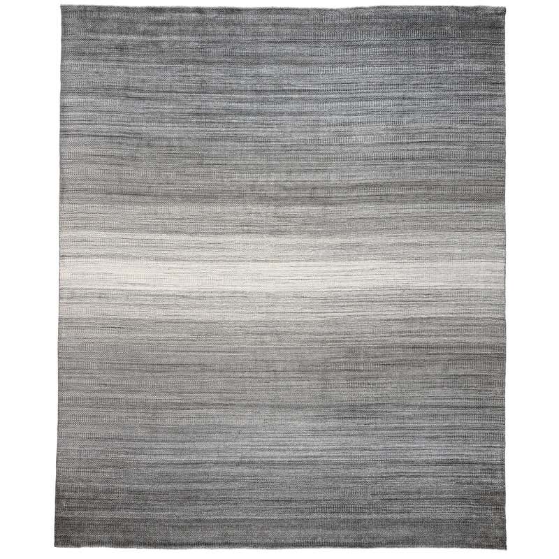 Ombre Blue Jaquard-Weave Gradient Rug For Sale at 1stDibs | blue ...