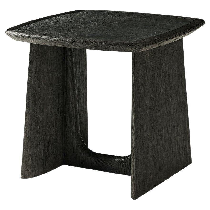 Charcoal Modern Side Table