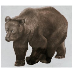 Charcoal on Paper "the Bear"