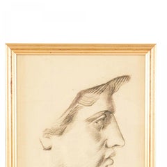 Charcoal Portrait of a Woman