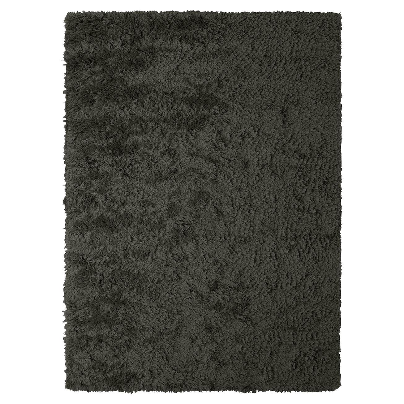 Charcoal Rya Carpet by Massimo Copenhagen For Sale