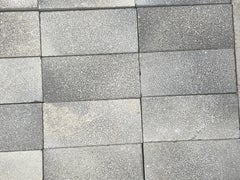 Sandblast-Schalenkelle mit Fischgrätenmuster in Anthrazit