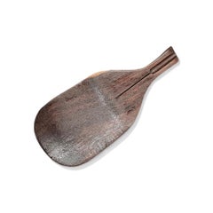 Tabla de embutidos en madera noble de Jean Gillon, c. 1960