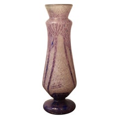 Charder Vase, "Le Verre Français"