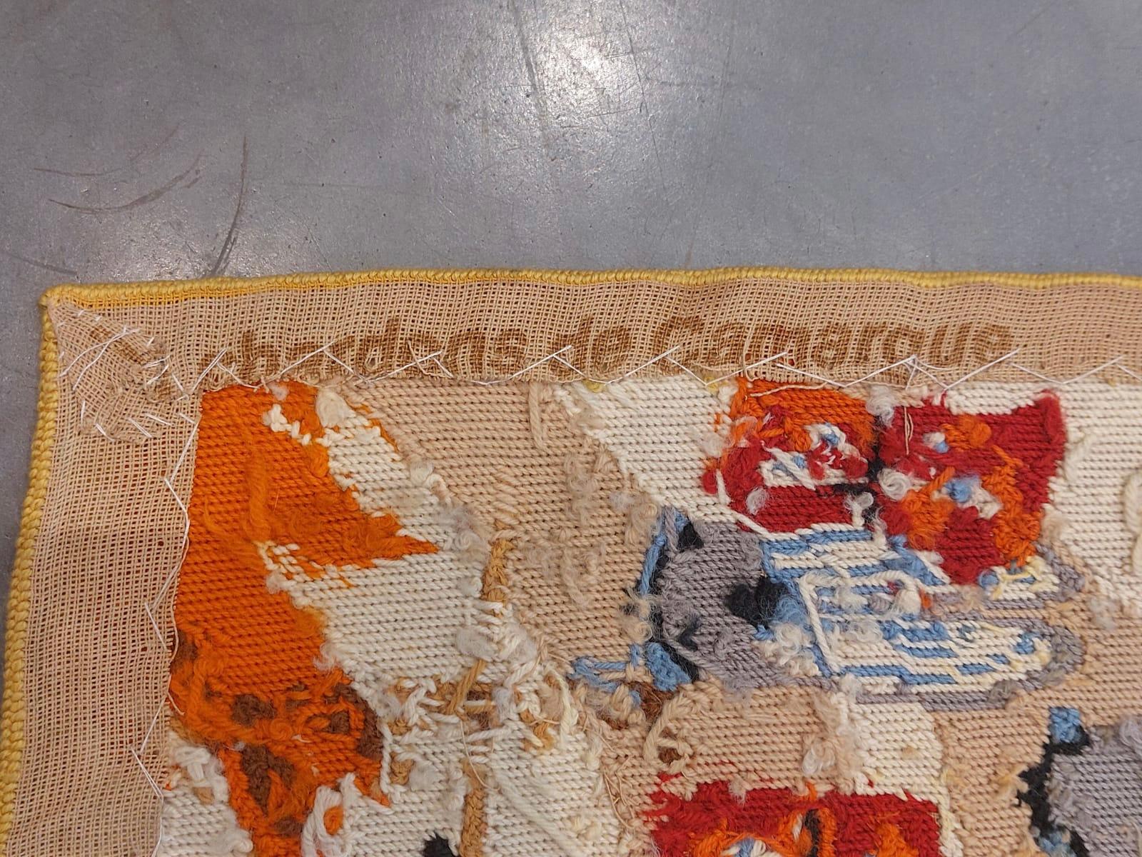 20th Century “Chardons de Camargue” or “Sun on thistles” Signed Jean Louis Viard For Sale