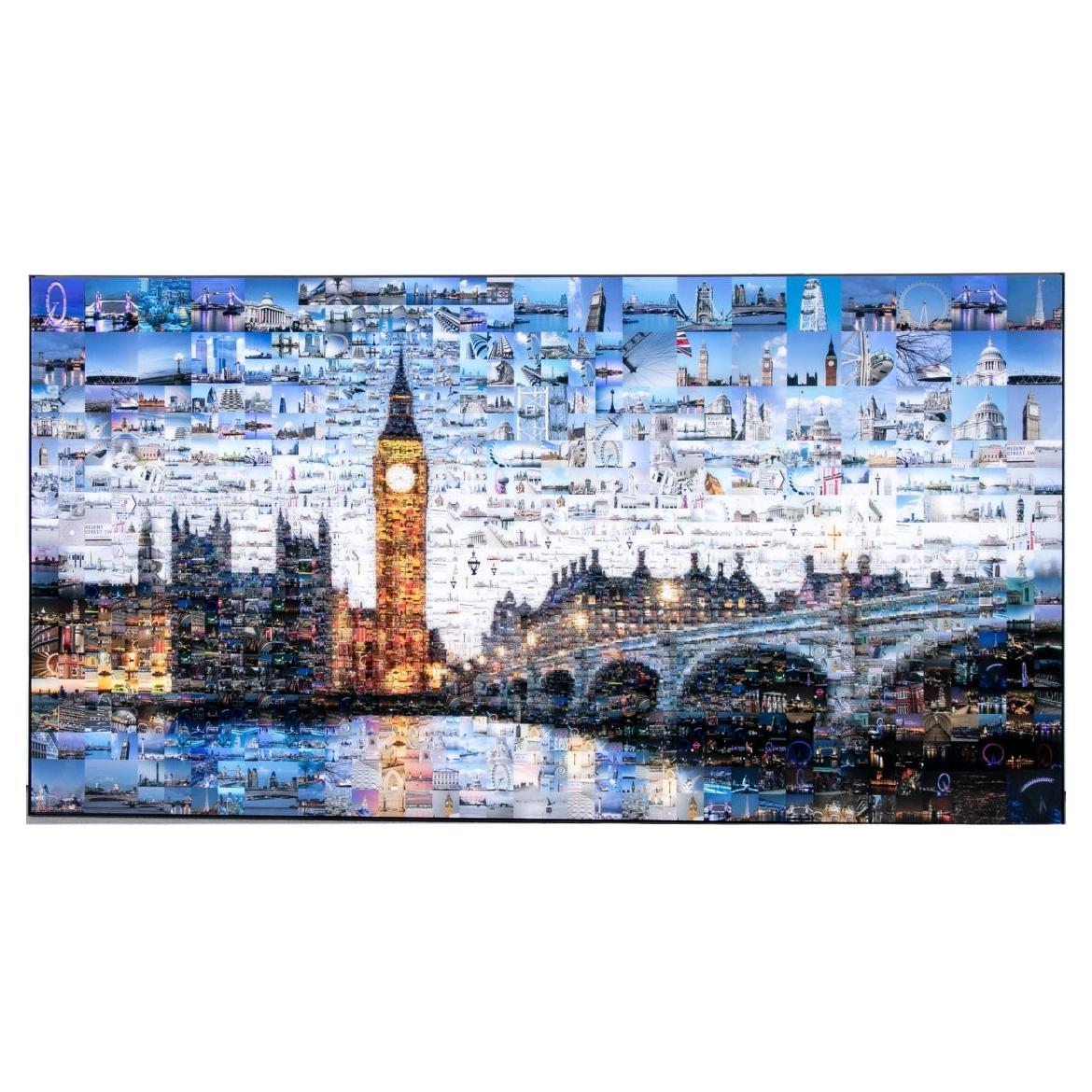 Charis Tsevis (Greece, 21st C.) Contemporary Lambda Color Print, "Our London 1" For Sale