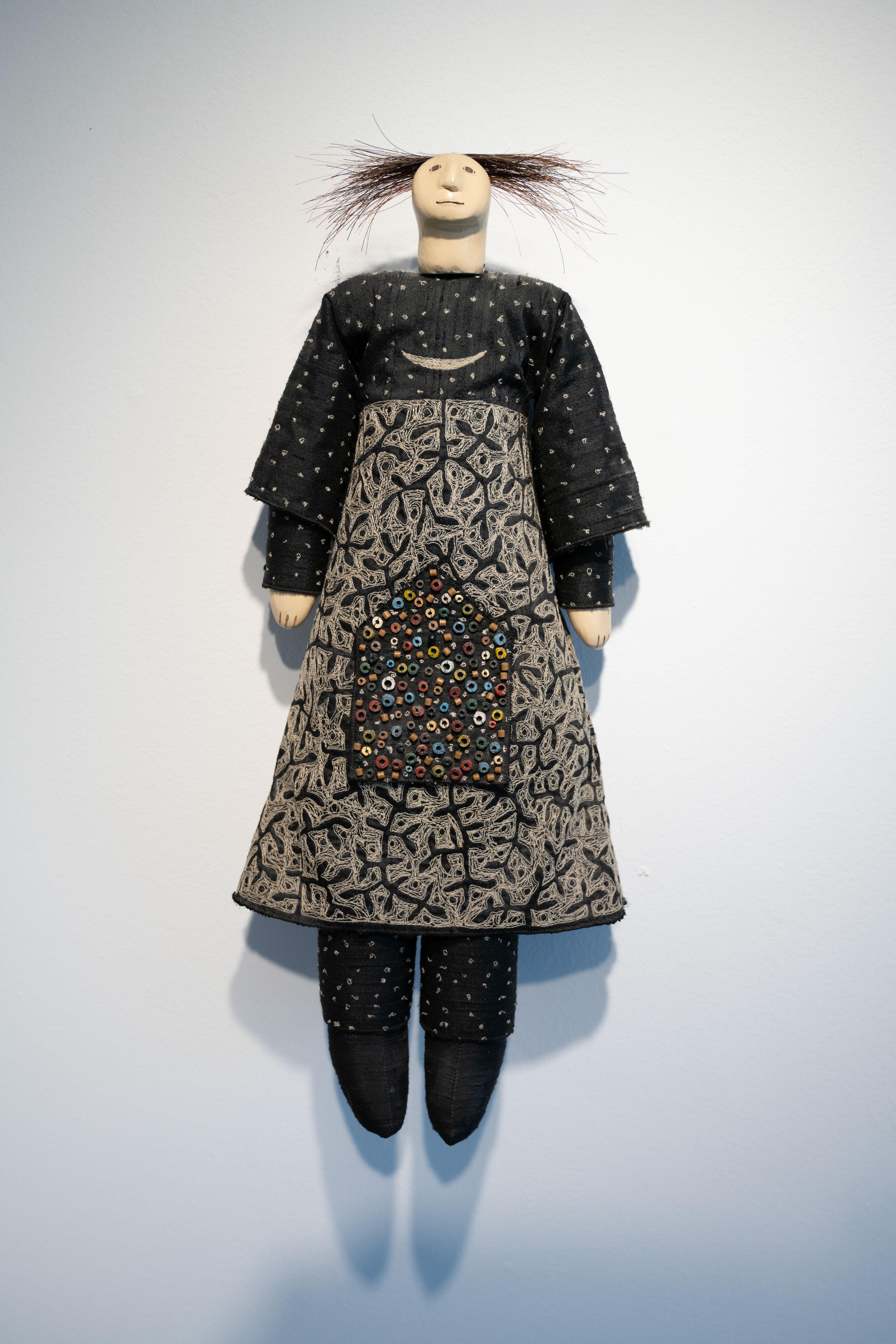 Charla Khanna Figurative Sculpture - House Guardian