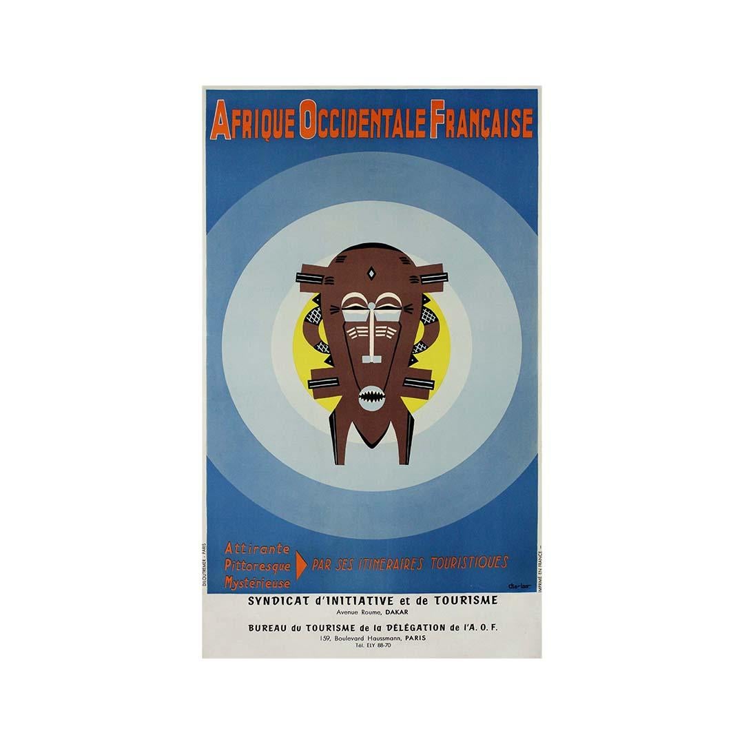 1951 Original-Reiseplakat 