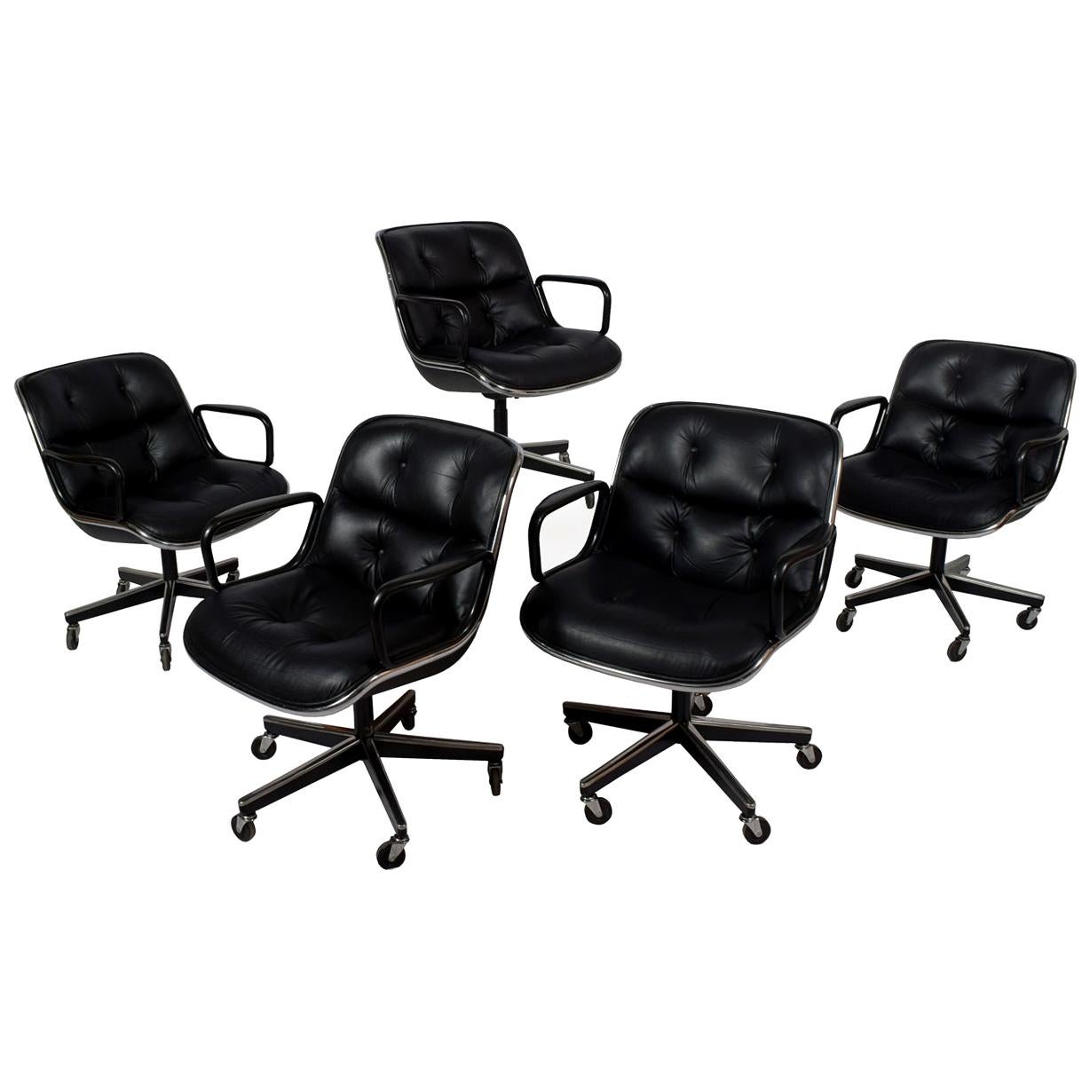 Charle Pollock Executive Office Armchair for Knoll ONE LEFT