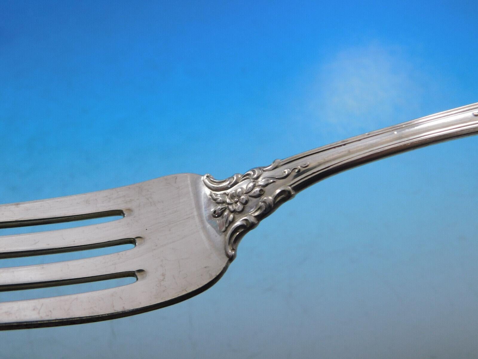 Servizio di posate in argento Sterling Charlemagne by Towle per 12 persone 76 pezzi In condizioni ottime in vendita a Big Bend, WI