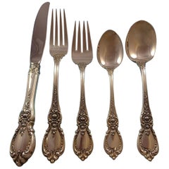 Charlemagne by Towle Sterlingsilber-Besteck-Set 12 Service 60 Teile