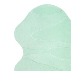CHARLEN - Sage green Big Magma rug