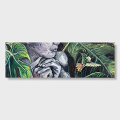 Impressionistisches Naturgemälde, "Hum Hum Little One"