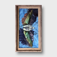 Impressionist Oil Painting, "Spread Your Wings Into The Unknown"