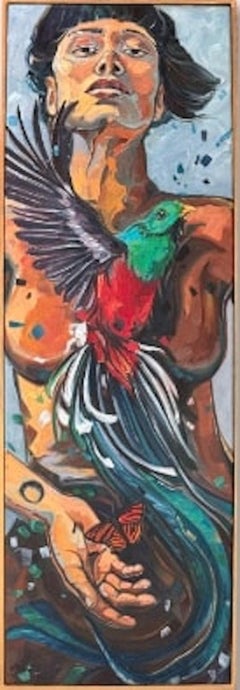 Pintura figurativa surrealista, "Energía" 2024