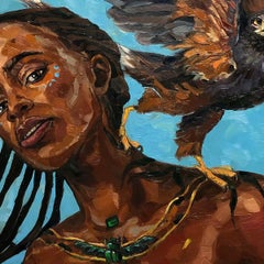 Pittura figurativa contemporanea, "Onora la tua saggezza interiore" 2024
