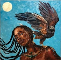 Pintura Figurativa Contemporánea, "Honra tu sabiduría interior" 2024
