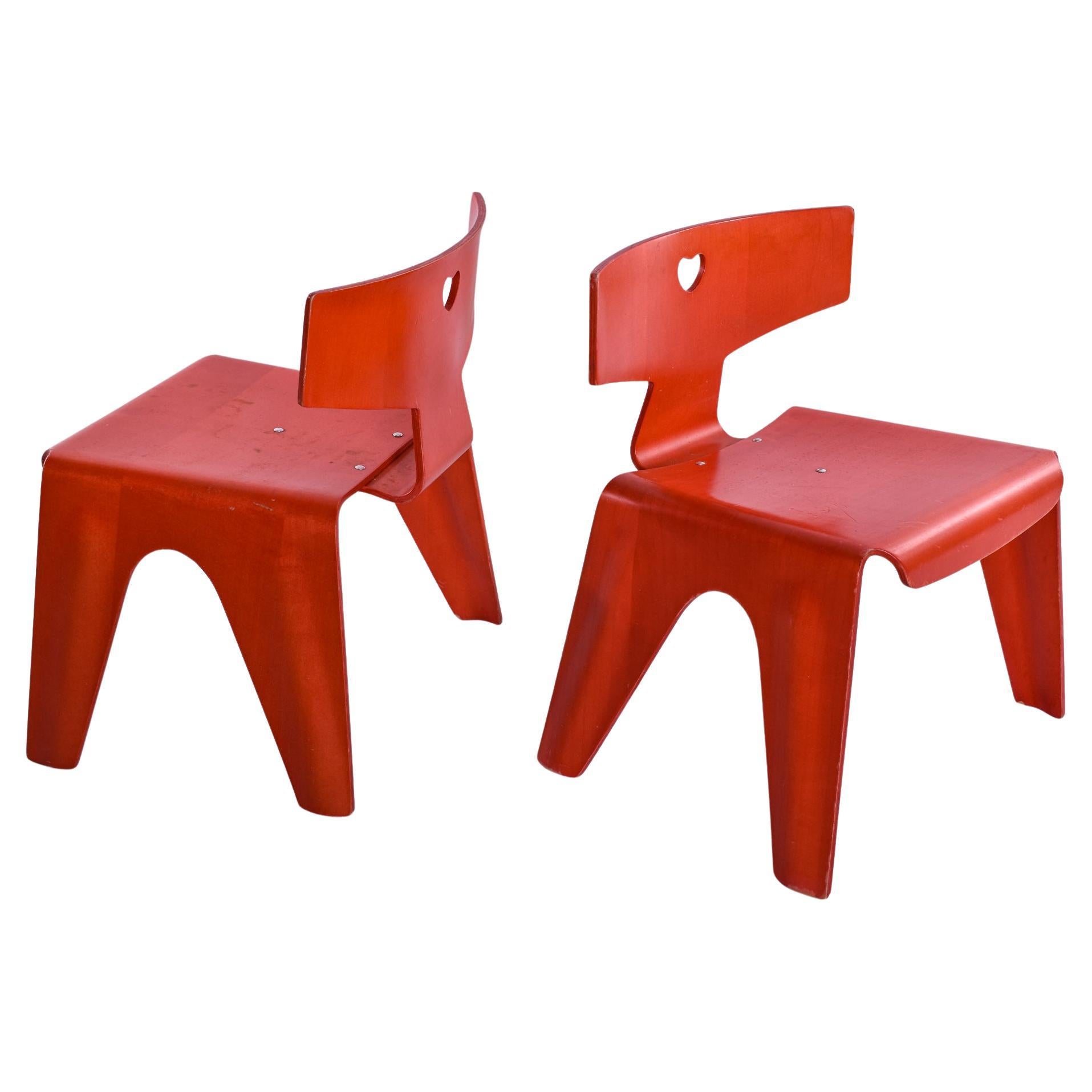 Charles and Ray Eames Children's Chairs, 2004