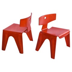 Charles and Ray Eames Children's Chairs, 2004