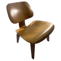 Charles and Ray Eames Combed Oak LCW