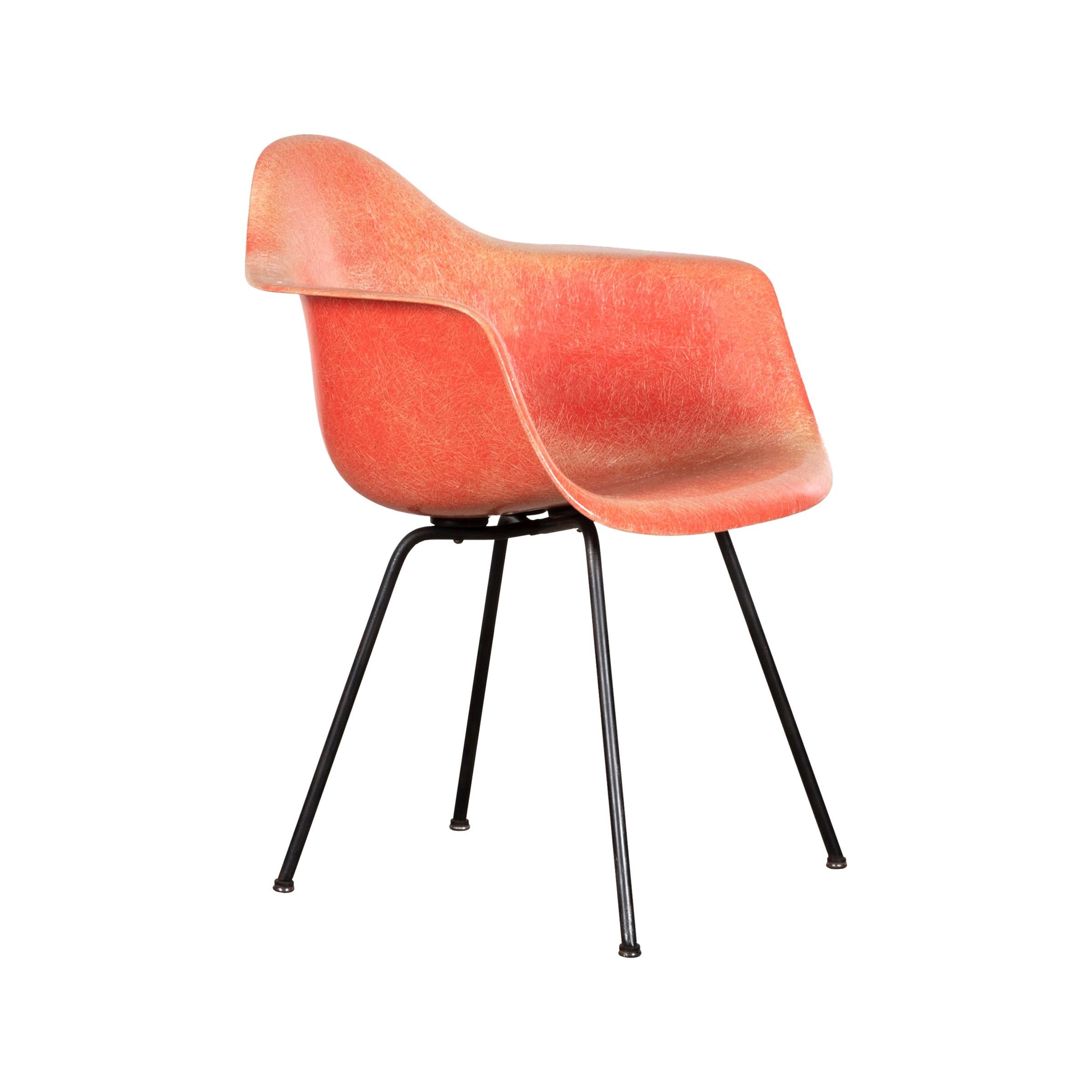 Charles and Ray Eames DAX Salmon Armchair Herman Miller 'Zenith'