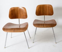 Charles and Ray Eames DCM Chairs