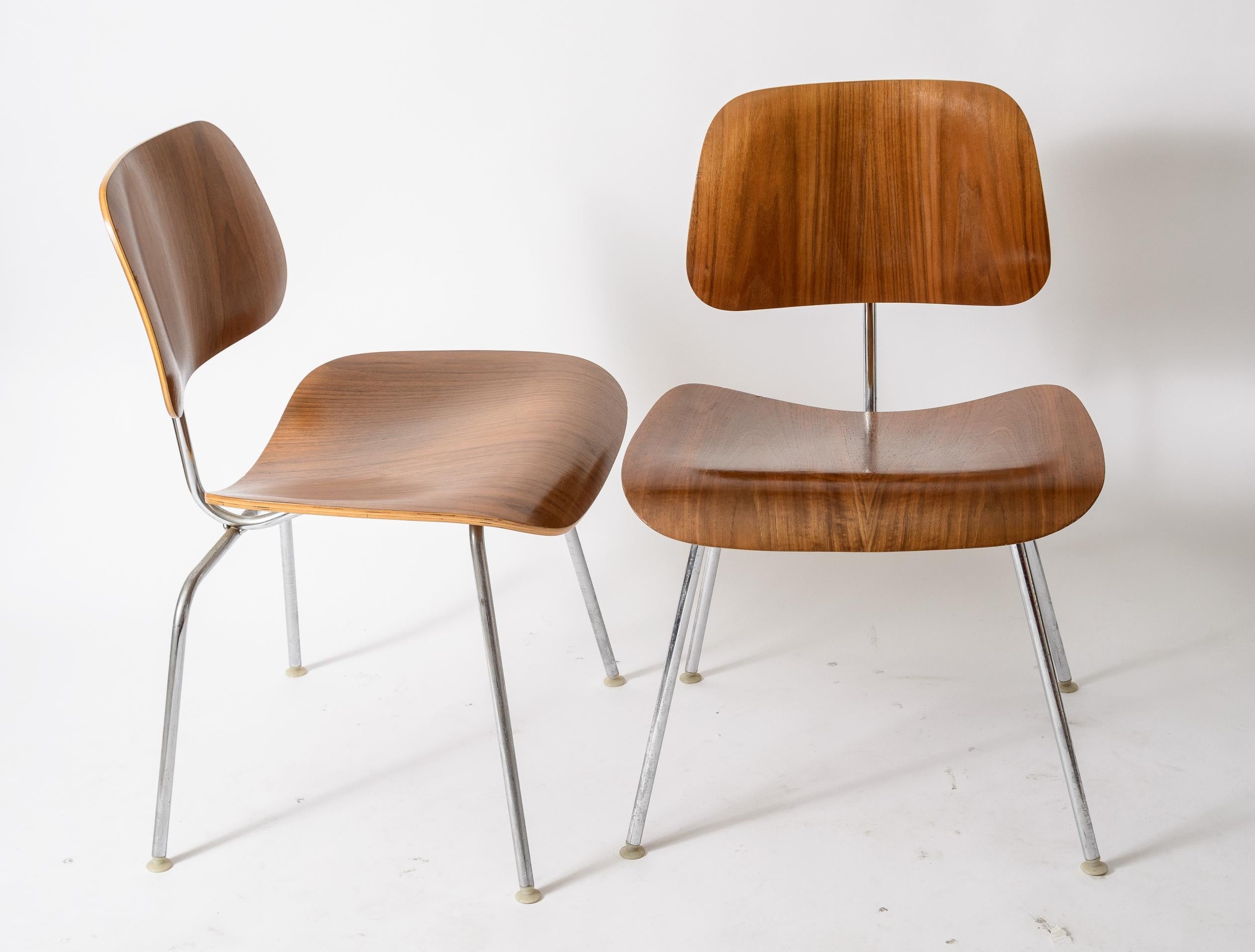Nord-américain Chaises DCM Charles and Ray Eames en vente