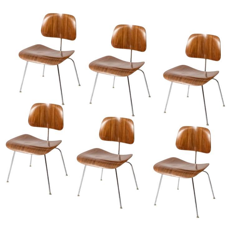 Charles and Ray Eames DCM Chairs