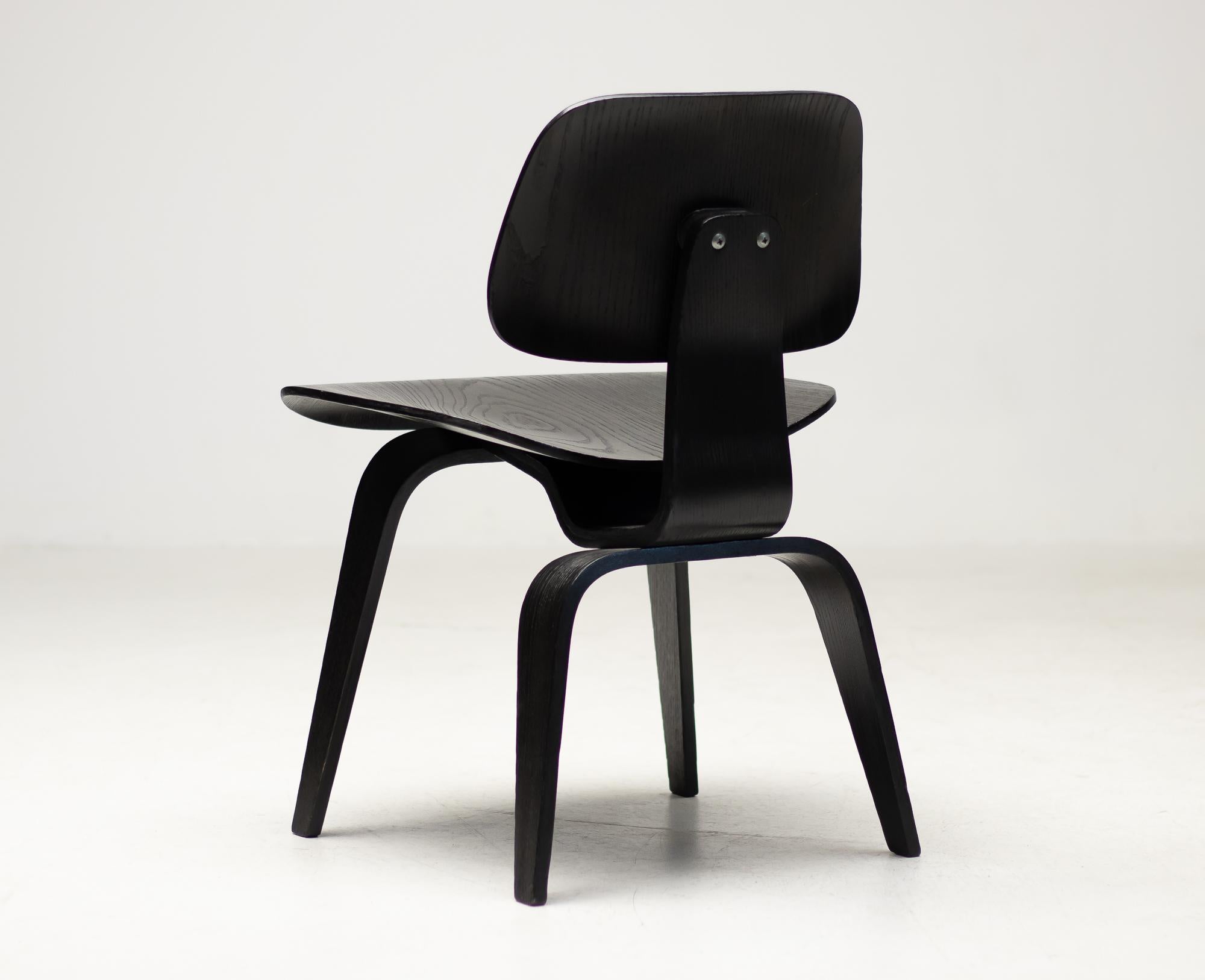 American Charles and Ray Eames DCW Chair by Herman Miller