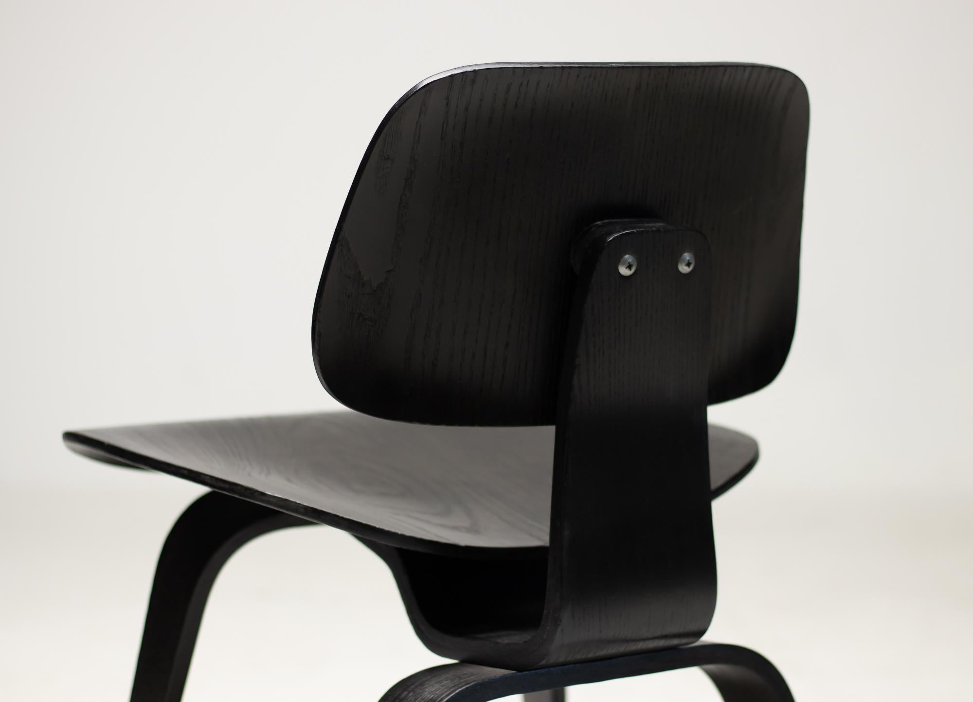 Mid-20th Century Charles and Ray Eames DCW Chair by Herman Miller